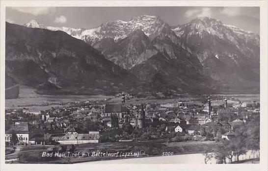 Austria Bad Hall mit Bettelwurf Real Photo