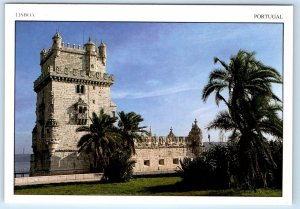 LISBOA Torre de Belem PORTUGAL 4x6 Postcard