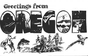 Oregon Greetings Real Photo