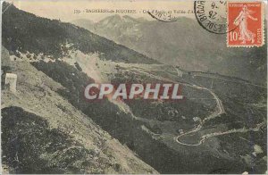 Old Postcard Bagneres de Bigorre Col d'Aspin and Vallee