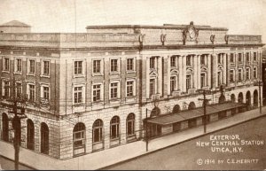 New York New Central Station Exterior View