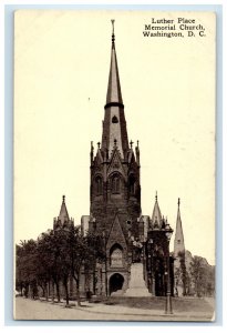 Luther Place Memorial Church Washington D.C Unposted Vintage Postcard