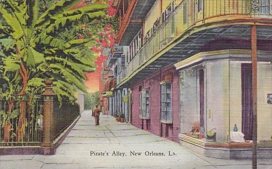 Louisiana New Orleans Pirates Alley