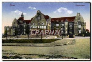 Postcard Old Duren Krankenhaus