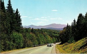 New Hampshires View White Mountains Vermont  New Hampshire Vermont Hwy Postcard 