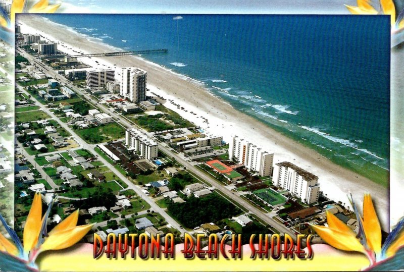 Florida Daytona Beach Shores Aerial View Looking North 2005