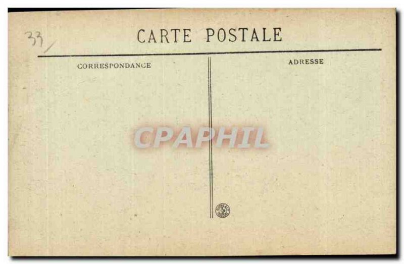 Old Postcard Arcachon The Beach Tents Jelee The Promenade