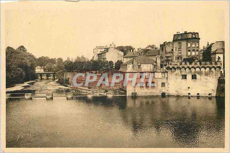 Postcard Old La Douce France Metz Moselle La Digue of the Maid