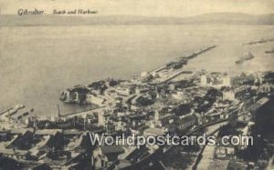 South & Harbour Gilbraltar Postcard
