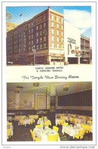 2-Views, Temple Square Hotel & Parking Terrace, Distinctive Dining Rooms & Co...