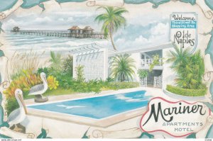 NAPLES, Florida, 1950-1960's; The Mariner Apartments-Motel