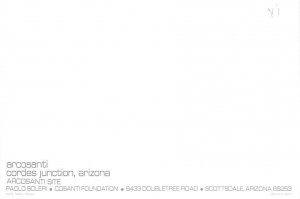 Arcosanti, Cordes Junction  