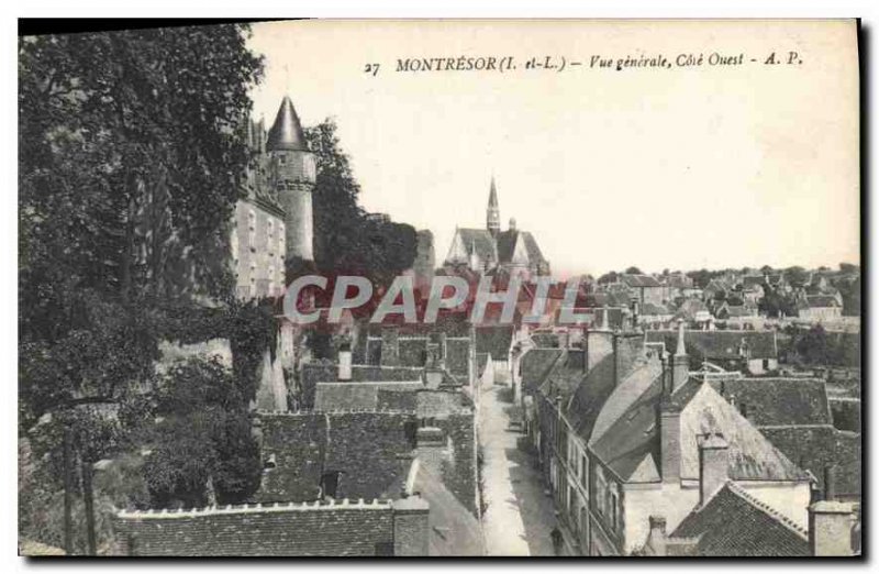 Postcard Old Montresor General West Coast View