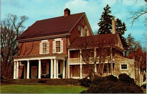 Vtg 1950s Governor's House Home Dover Delaware DE Unused Chrome Postcard