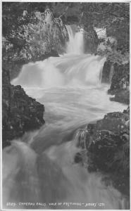 BR69371 cymerau falls valle of festiniog wales  judges 5529   real photo