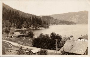 Maple Bay BC Vancouver Island Gidleys Studio Real Photo Postcard G62