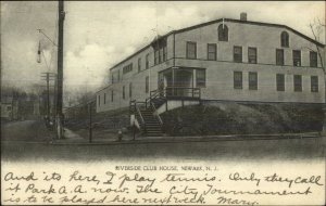 Newark NJ Riverside Club House c1905 Postcard