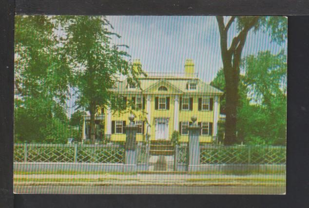 Longfellow Home,Cambridge,MA Postcard 