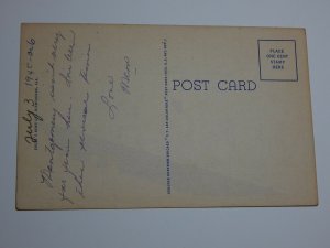 1940s GREETINGS FROM MONTGOMERY ALABAMA Large Letters Postcard