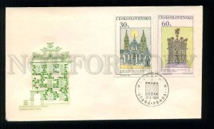 273656 Czechoslovakia 1968 year Hradcamska Radnice FDC