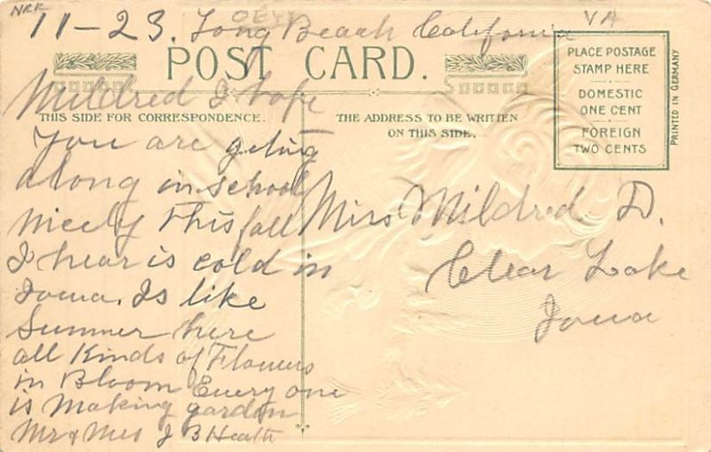 A Peaceful Thanksgiving Postcard