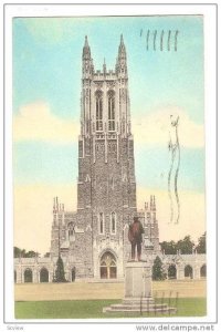 Exterior,Duke Chapel,Duke University,Durham,North Carolina,00-10s