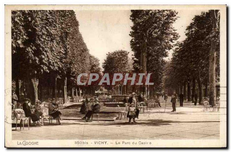 Vichy - Casino Park - Old Postcard