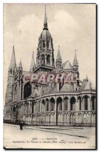 Old Postcard Bayeux Cathedral Choir and Apse