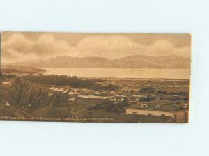 Divided-Back PANORAMIC VIEW San Francisco California CA hp4810