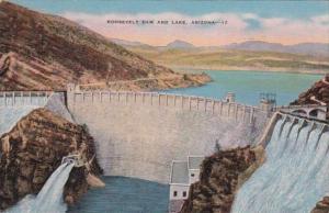 Arizona Roosevelt Dam and Lake 1945