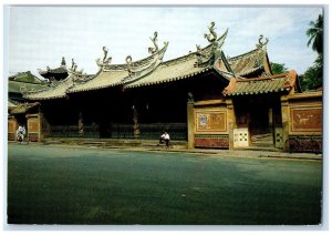 1988 Singapore Oldest Chinese Temple Thian Hock Temple Telok Ayer St. Postcard