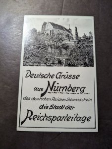 Mint Germany Souvenir Postcard German Greetings From Reich Party Rally