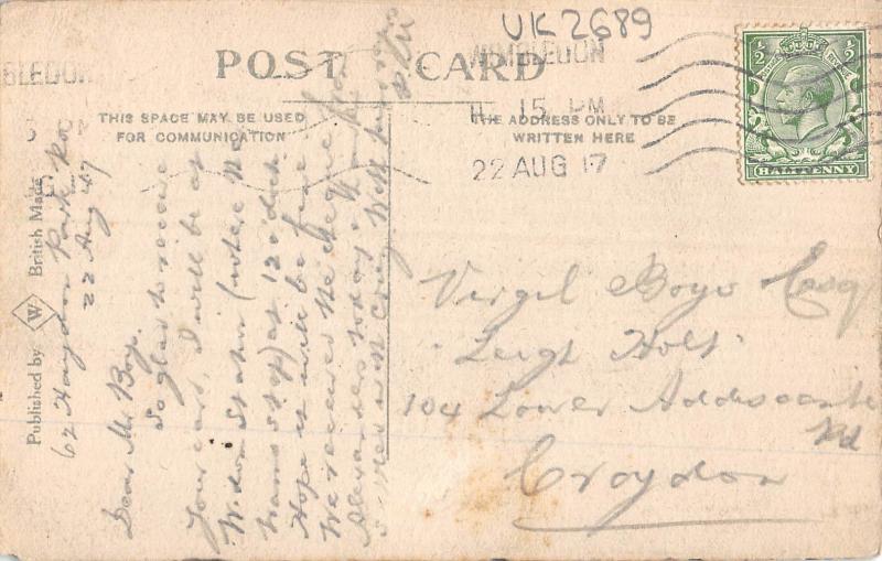 uk2689 severn bridge worcester  real photo uk