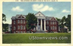 Lutheran Children's Home - Salem, Virginia VA  