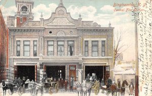 Central Fire Station Binghamton, NY, USA New York Fire Department 1907 