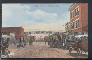 Canada Postcard - King Street, West, North Battleford, Sask RS17082