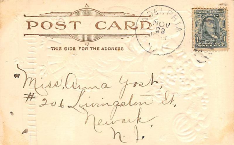 Thanksgiving Thanksgiving View Front and Back  Image