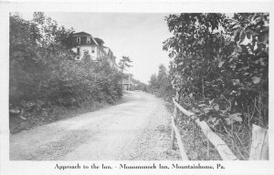 Approach Inn Monomonock Mountainhome Pennsylvania i1920s Photo Postcard 20-13162