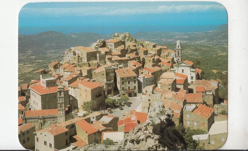 BF31256  panorama de la corse speloncato village typique france front/back image