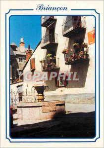 Modern Postcard Briancon (Alt 1326m) Hautes Alpes The Highest Town of Europe ...