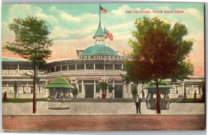 The Colonnade at Savin Rock New Haven CT Vintage Postcard R02