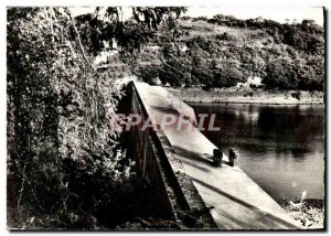 Postcard Modern Glomel Dam