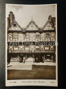 Gloucester Robert Raikes House c1922 RP shops STERRY & MORRIS & GOLDEN ANCHOR