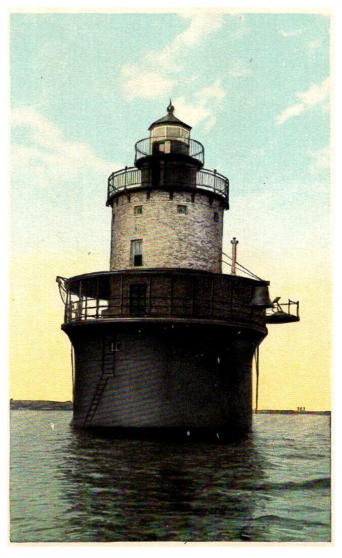 Massachusetts New Bedford Butler's Flats Light House