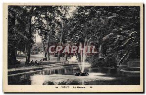 Old Postcard Vichy Basin