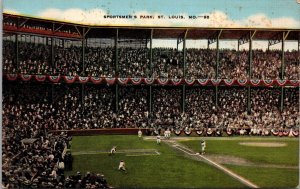 Sportsmen's Park St Louis MO Cardinals or Browns No Ink or Stamp  Postcard PC171