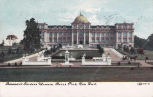 Botanical Gardens Museum - Bronx Park NYC, New York City - pm 1908 - DB