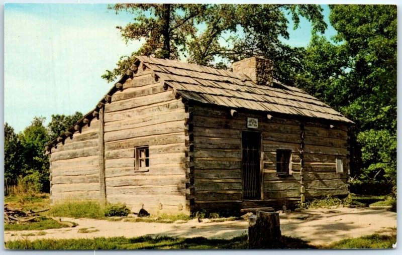 M-91338 Dr John Allen Cabin New Salem State Park Lincoln's New Salem IL