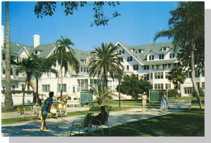 Clearwater, Florida/FL Postcard, Belleview Biltmore Hotel, Shuffleboard