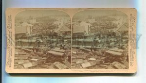 3143298 CHINA CANTON Chukiang river Vintage STEREO PHOTO